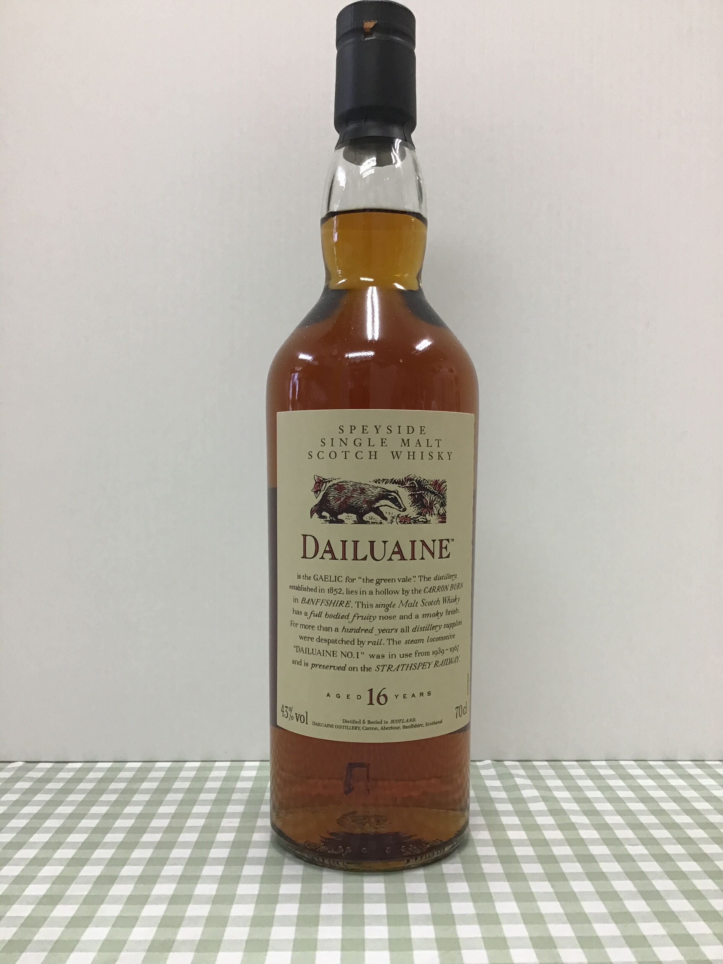 UD花と動物シリーズ ダルユーイン 16年 43% 700ml DAILUAINE 16y |