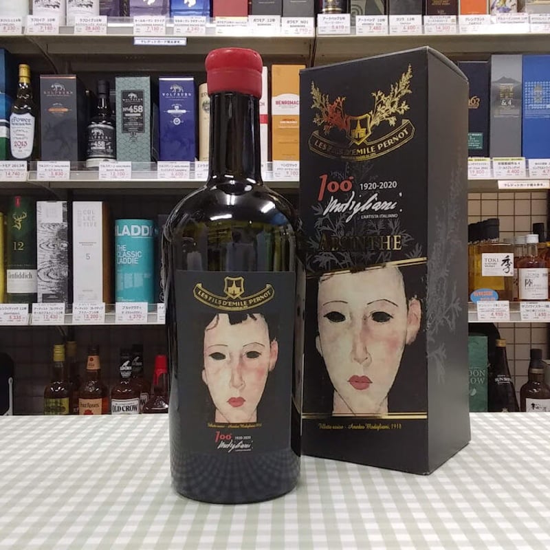 アブサン・モディリアーニ 68％ 700ml Modigliani Absinthe | Li