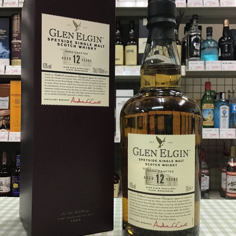 グレンエルギン 12年 43% 700ml GLEN ELGIN 12ｙ | Liquor S