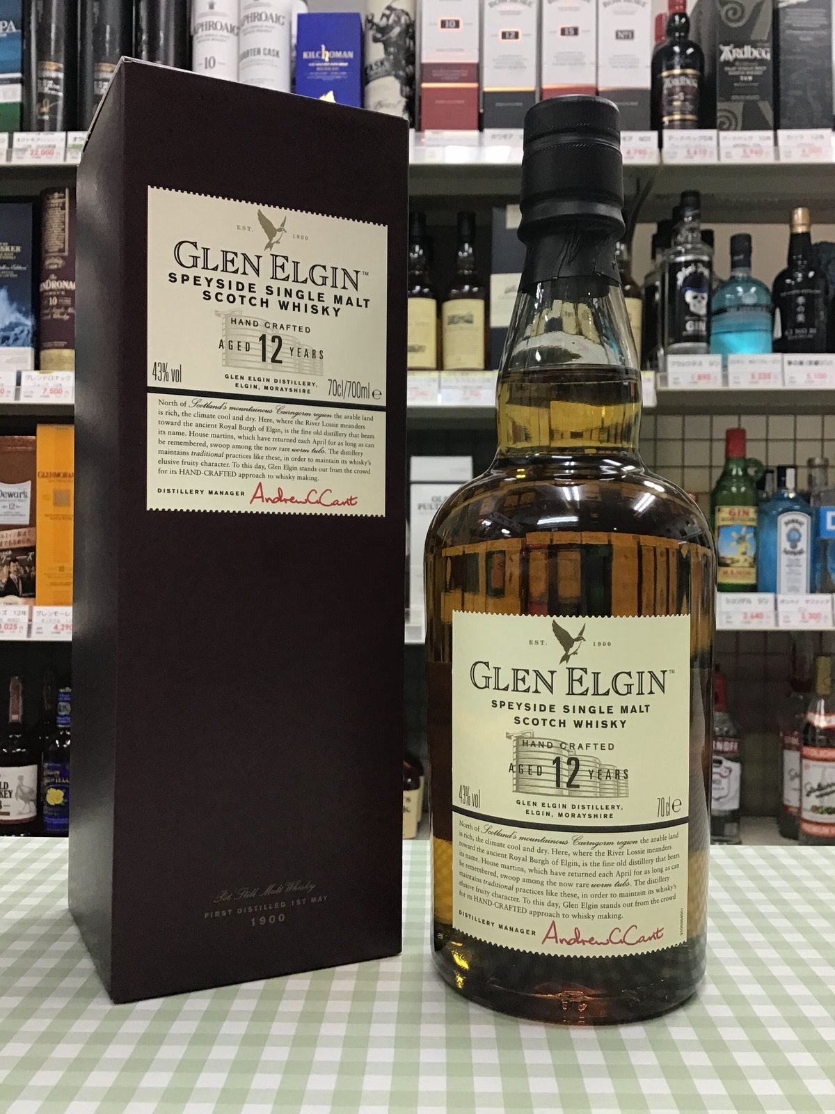 グレンエルギン 12年 43% 700ml GLEN ELGIN 12y | Liquor S...