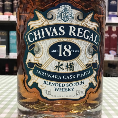 シーバスリーガル18年 ミズナラ カスク フィニッシュ　43％　700ml