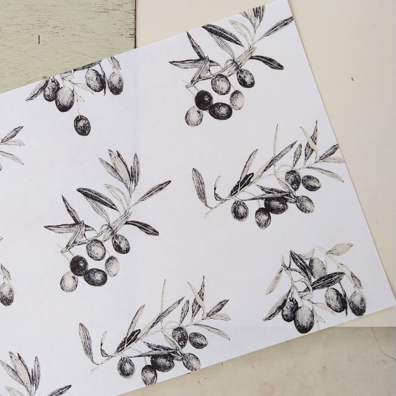 デザインペーパー / Olive | hiromi ohno