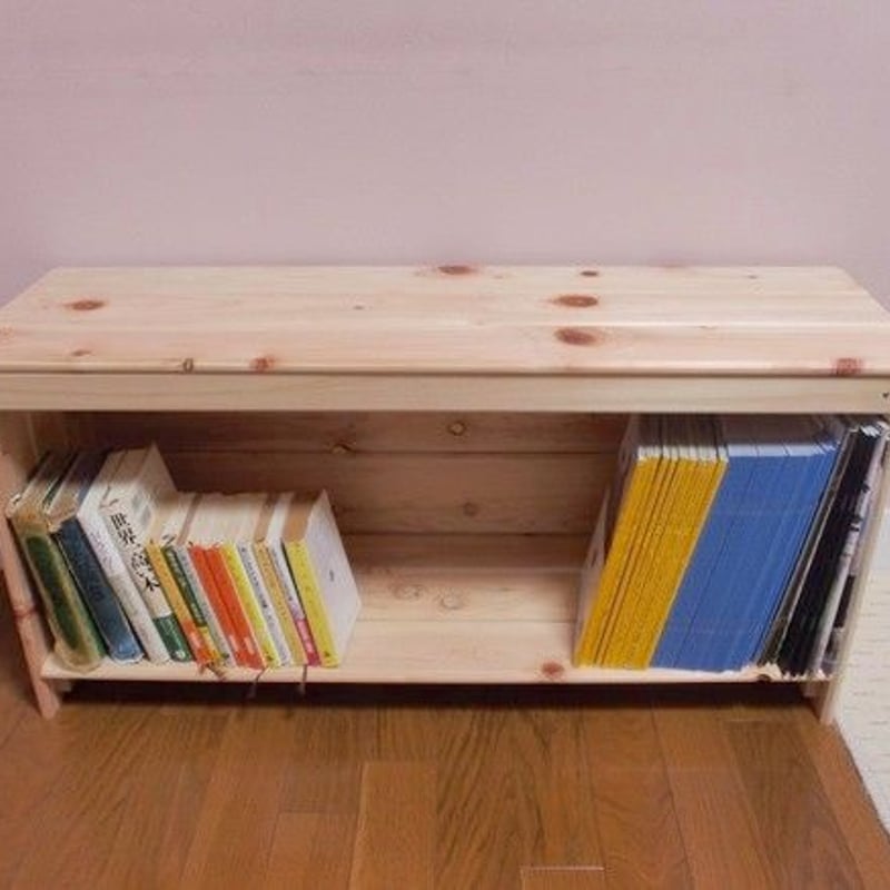 ヒノキの収納ベンチ［四万十ヒノキの家具屋さん］ | 島巡商店 〜旅に出