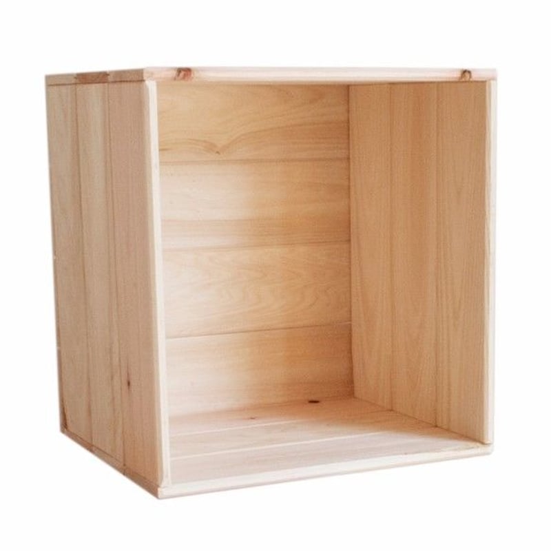 ヒノキのフリーボックス（単品）［四万十ヒノキの家具屋さん］ | 島巡