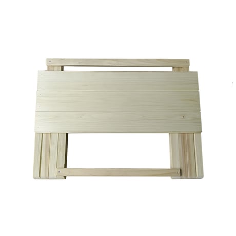 ヒノキのキャンプテーブル［四万十ヒノキの家具屋さん］