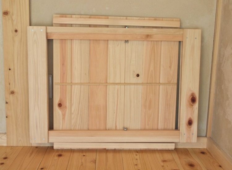 ヒノキの折りたたみテーブル［四万十ヒノキの家具屋さん］ | 島