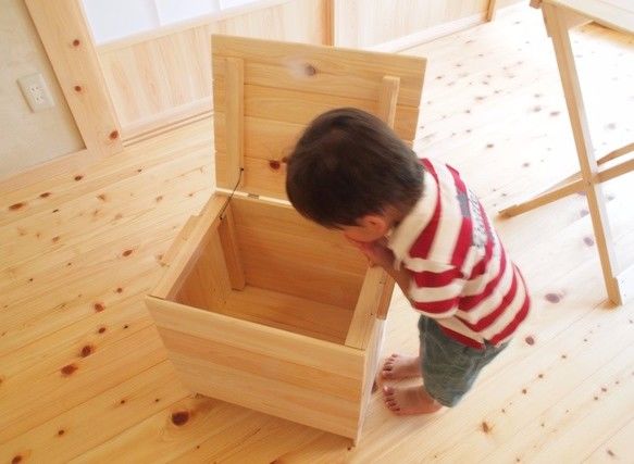 ヒノキの大きなベンチボックス ヒノキの大きなベンチボックス［四万十ヒノキの家具屋さん