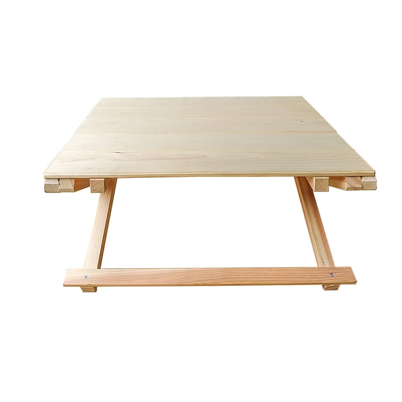 ヒノキのキャンプテーブル［四万十ヒノキの家具屋さん］ | 島巡商店