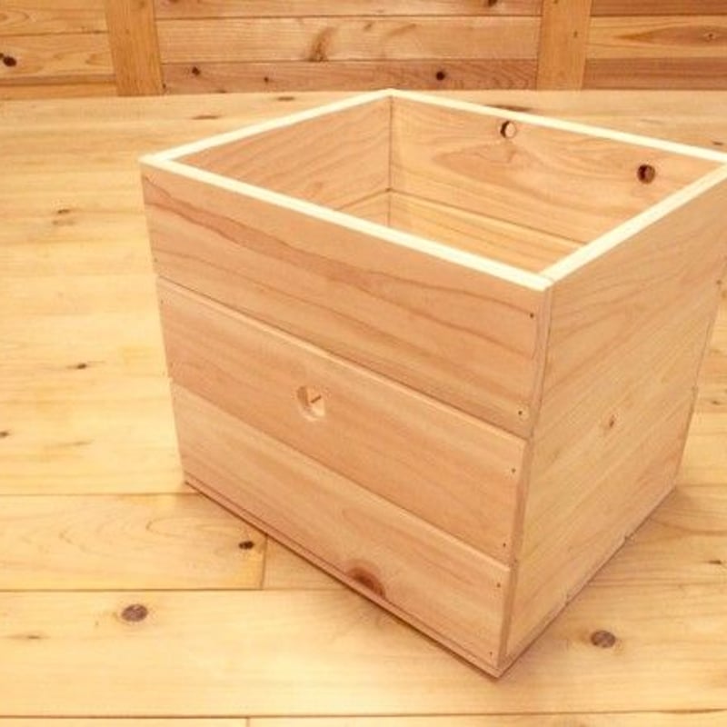 ヒノキの収納ボックス（3個セット）［四万十ヒノキの家具屋さん］ | 島