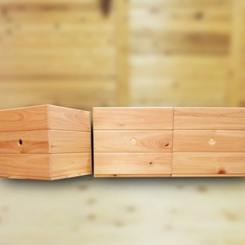 ひのき　収納棚　ラック　チェスト　無垢材家具　棚　檜　桧 ひのきの本棚 収納棚 無垢材家具 桧 檜 ウッドチェスト 棚・シェルフ