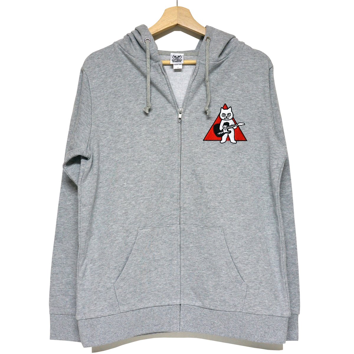 GUITAR ZIP GREY | ART SHOP KAGOYA