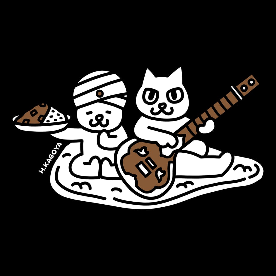 Naan Sitar Curry ART SHOP KAGOYA