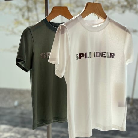 ロゴTシャツ「SPLENDEUR」