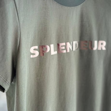 ロゴTシャツ「SPLENDEUR」