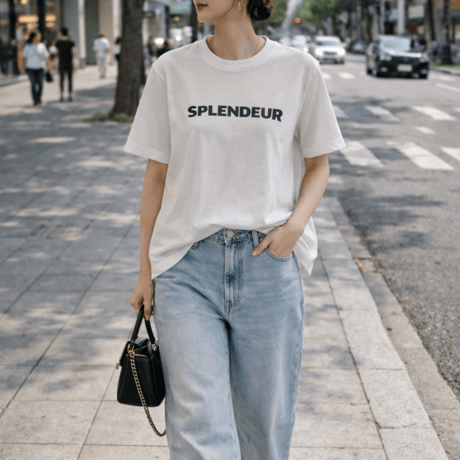 ロゴTシャツ「SPLENDEUR」