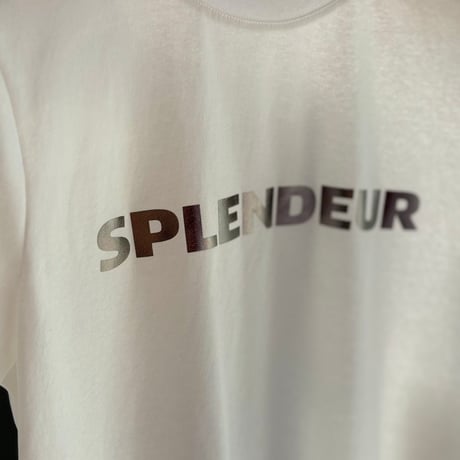 ロゴTシャツ「SPLENDEUR」