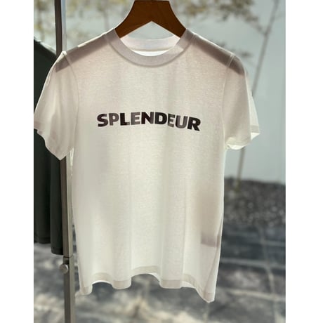 ロゴTシャツ「SPLENDEUR」