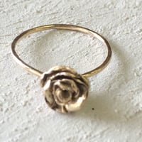 10金Roseリング