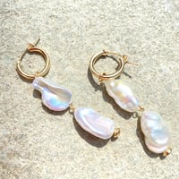 2連淡水パールピアス