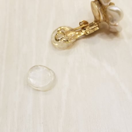 天然石フラワーイヤリング・ピアス