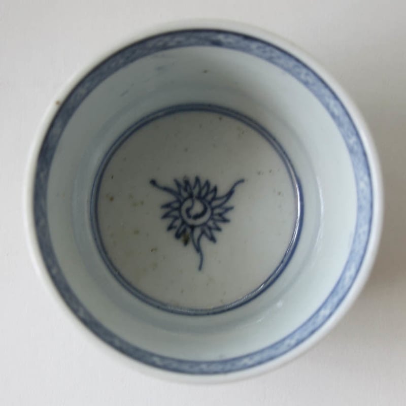168 古伊万里 KOIMARI 染付 宝珠雲龍文 蕎麦猪口 | imarimaru 168 古伊万里 KOIMARI 染付 宝珠雲龍文 蕎麦猪口 | imarimaru