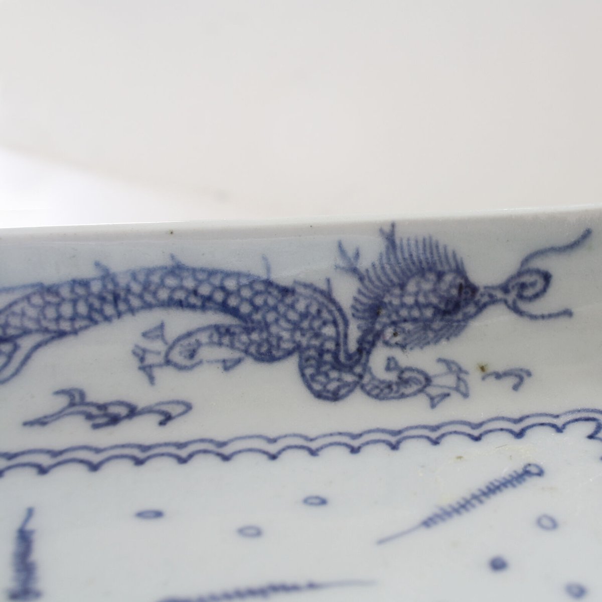 古伊万里　伊万里　江戸　後期　雲龍　宝珠　なます　深皿　色絵　金継ぎ　材料 古伊万里 伊万里 江戸 後期 雲龍 宝珠 なます 深皿 色絵 金継ぎ