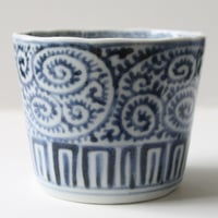 193 古伊万里 KOIMARI 蛸唐草文 蕎麦猪口