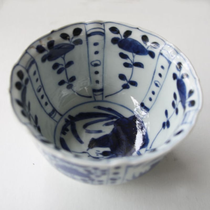 149 古伊万里 KOIMARI 染付 芙蓉手 向付 | imarimaru