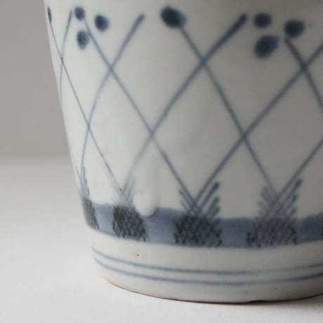 172  古伊万里 KOIMARI 染付 露草文 蕎麦猪口