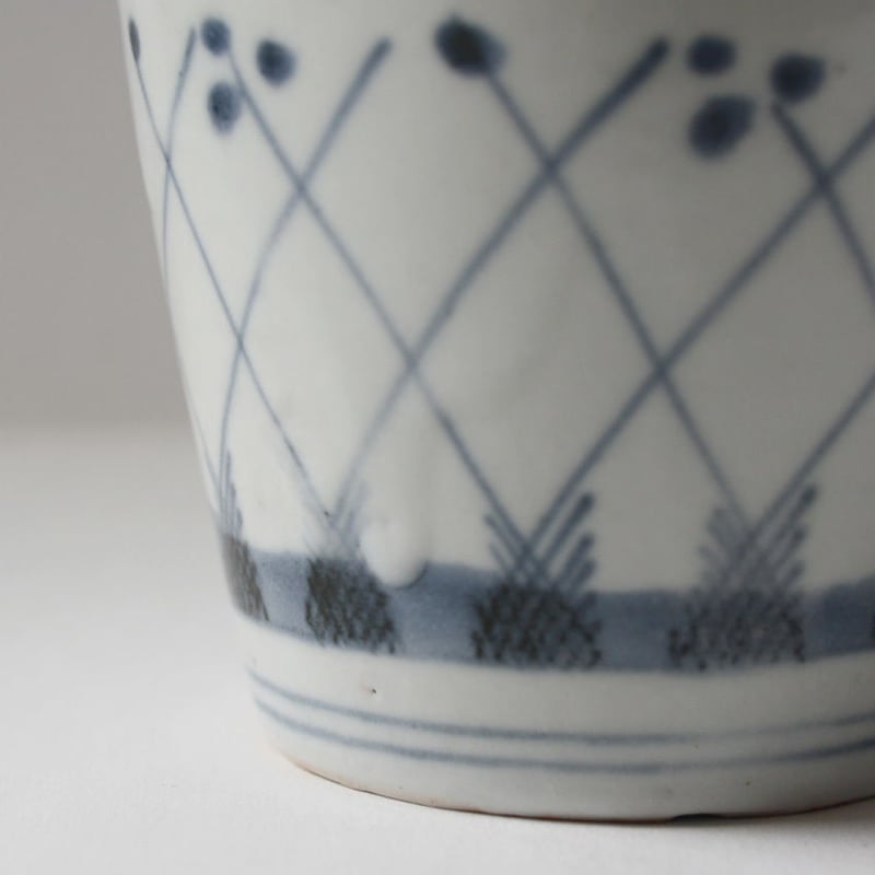 172 古伊万里 KOIMARI 染付 露草文 蕎麦猪口 | imarimaru