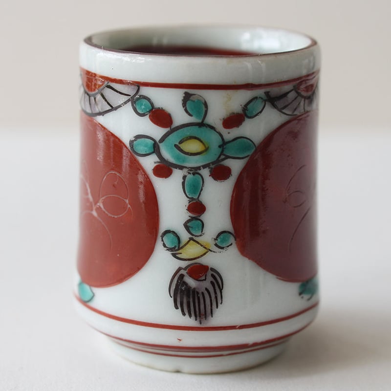 C-99 伊万里 IMARI 赤玉瓔珞文 覗猪口 | imarimaru