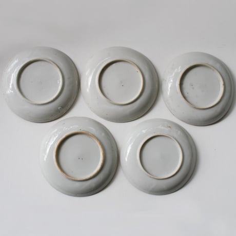 SP-180  古伊万里 KOIMARI 印判 太極文 豆皿 ５枚セット