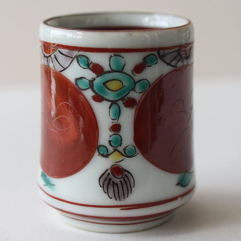 C-99 伊万里 IMARI 赤玉瓔珞文 覗猪口 | imarimaru