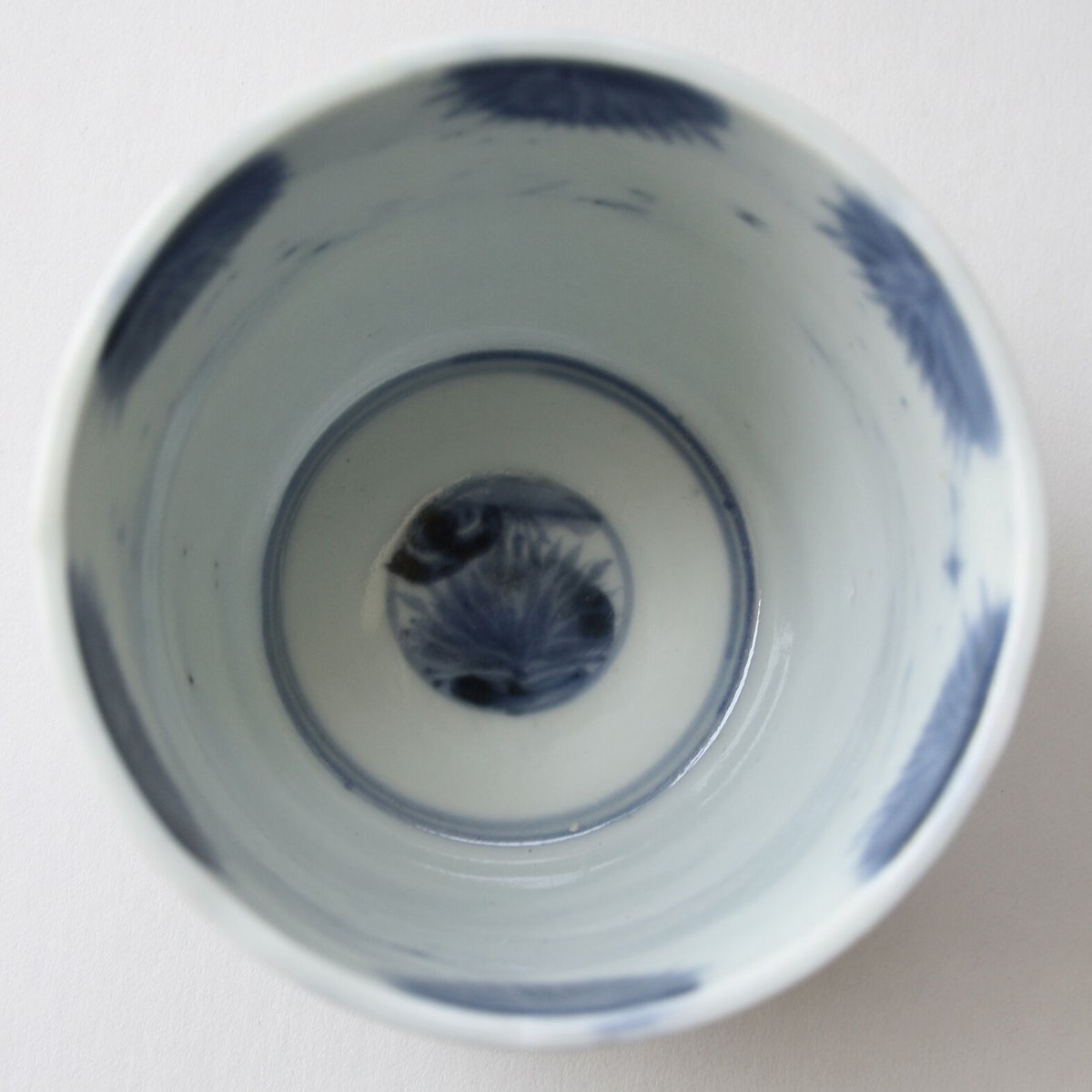 S-11 古伊万里 KOIMARI 染付 寒山拾得図 蕎麦猪口 | imarimaru