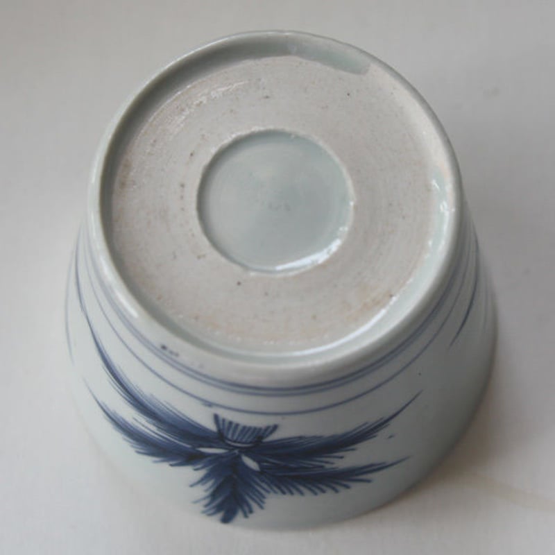 160 古伊万里 KOIMARI 染付 松束文 蕎麦猪口 | imarimaru