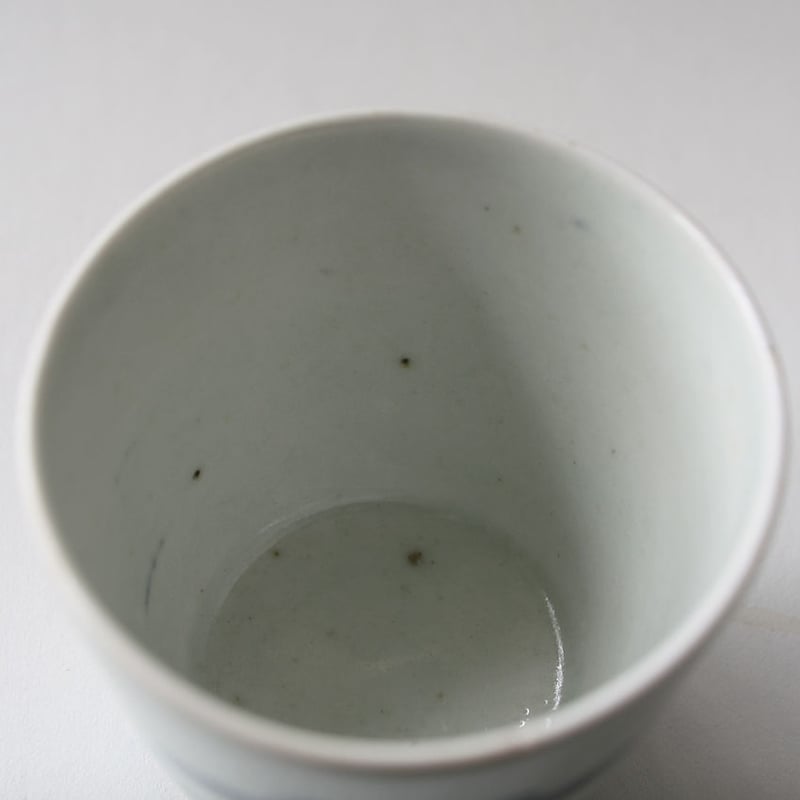198 古伊万里 KOIMARI 染付 山水・東屋・帆掛け舟図 蕎麦猪口 198 古伊万里 KOIMARI 染付 山水・東屋・帆掛け舟図 蕎麦猪口