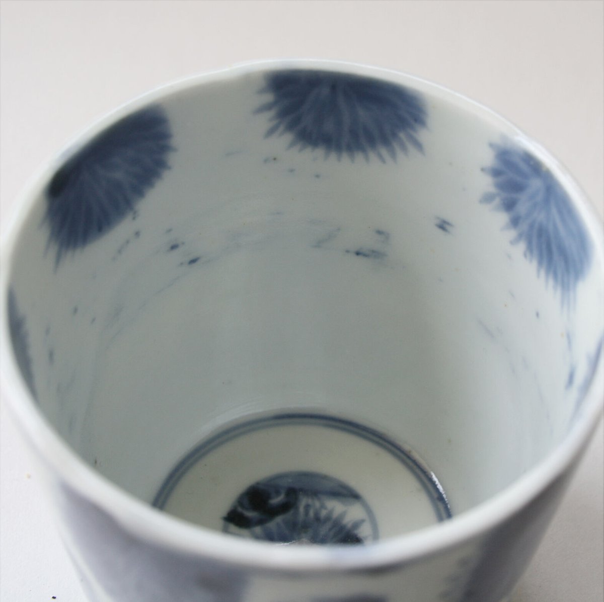 S-11 古伊万里 KOIMARI 染付 寒山拾得図 蕎麦猪口 | imarimaru