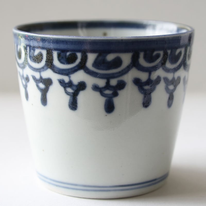 161 古伊万里 KOIMARI 染付 輪宝文 蕎麦猪口 | imarimaru