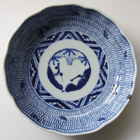 P-70  古伊万里 KOIMARI 連珠文 膾皿