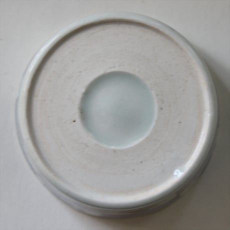 S-25  古伊万里 KOIMARI 染付 花弁 市松文 蕎麦猪口