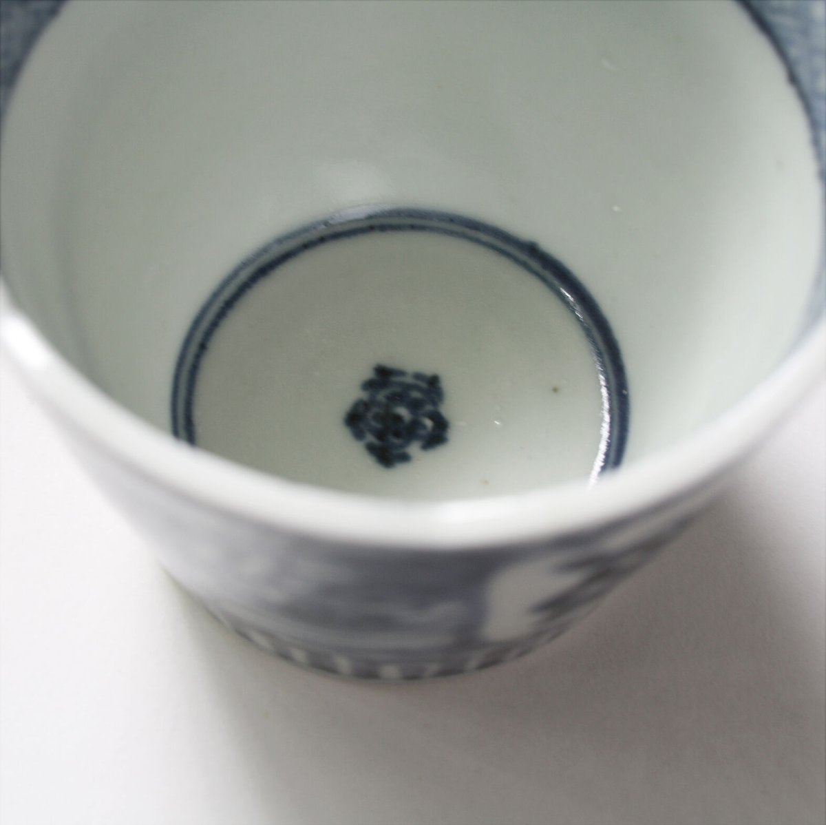 S-15 古伊万里 KOIMARI 染付 宝文 蕎麦猪口 | imarimaru