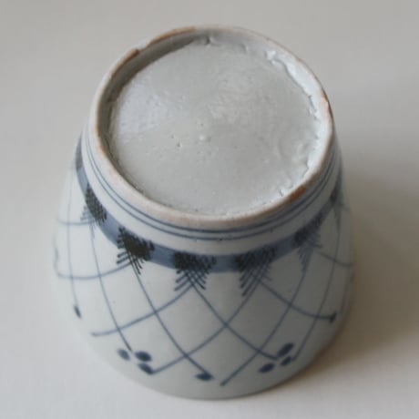 172  古伊万里 KOIMARI 染付 露草文 蕎麦猪口