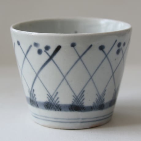 172  古伊万里 KOIMARI 染付 露草文 蕎麦猪口