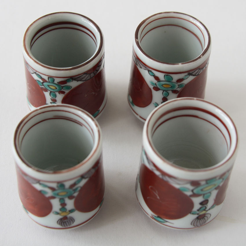 C-99 伊万里 IMARI 赤玉瓔珞文 覗猪口 | imarimaru