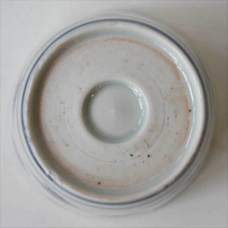 古伊万里染め付け柳文猪口s S-200 古伊万里 KOIMARI 染付 幾何格子文 蕎麦猪口 | imarimaru