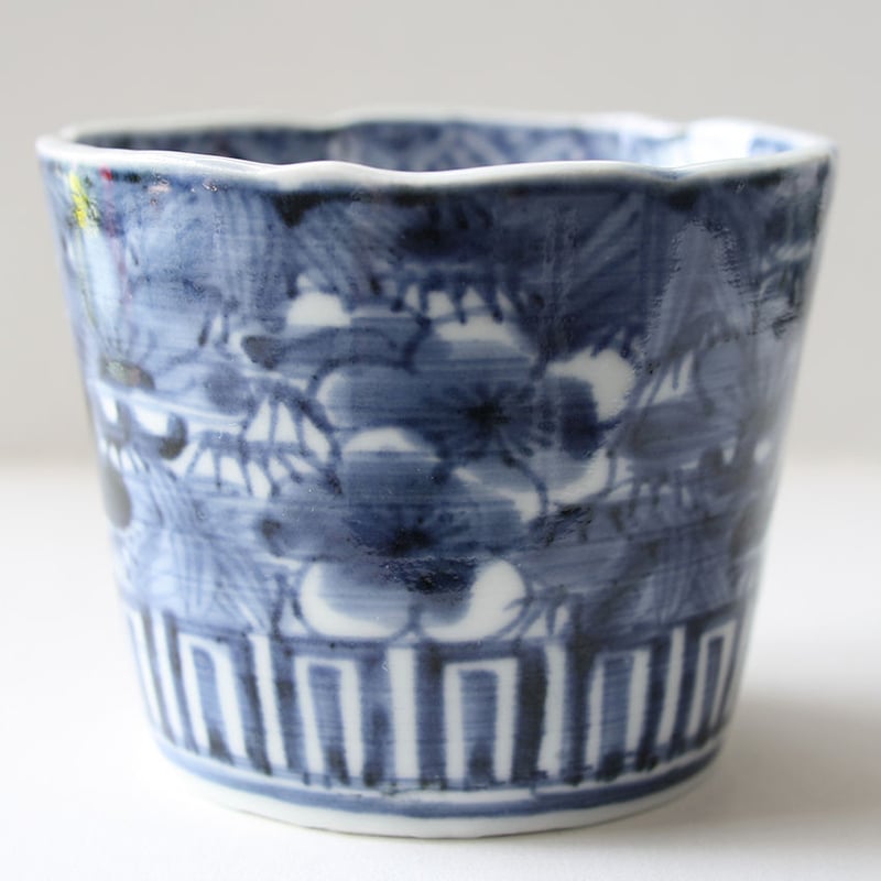 165 古伊万里 KOIMARI 染付 松竹梅文 蕎麦猪口 | imarimaru