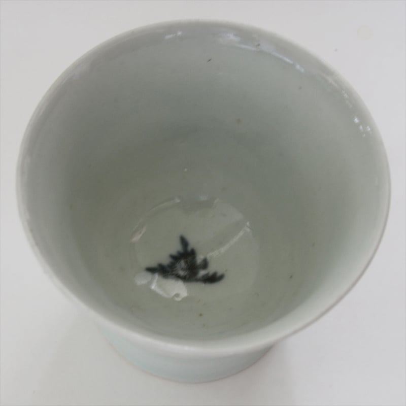 S-14 古伊万里 KOIMARI 染付人参文 広東形 蕎麦猪口 | imarimaru S-14 古伊万里 KOIMARI 染付人参文 広東形 蕎麦猪口 | imarimaru