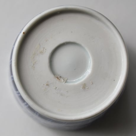 139 古伊万里 KOIMARI 染付 格子・鼓文 蕎麦猪口