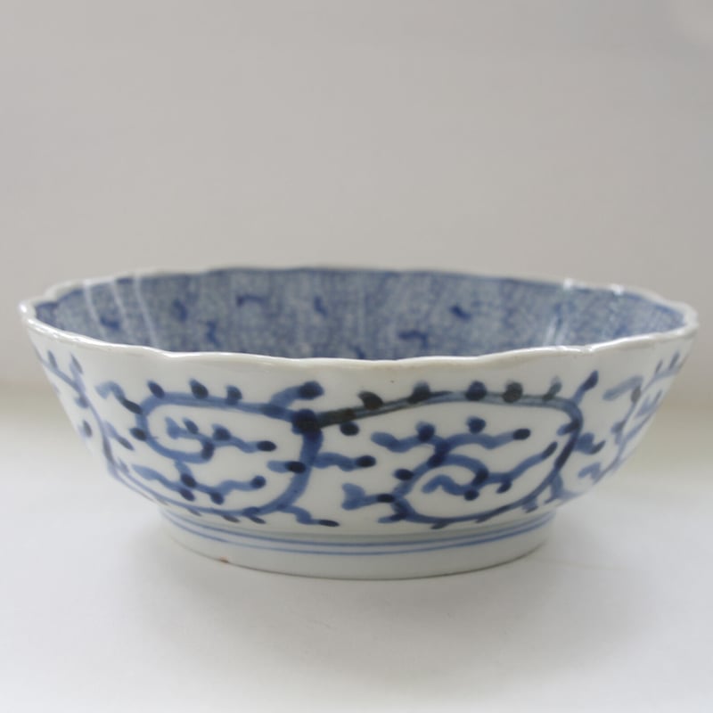 Ps-206 古伊万里 KOIMARI 微塵唐草文 膾皿5客セット | imarimaru Ps-206 古伊万里 KOIMARI 微塵唐草文 膾皿5客セット | imarimaru