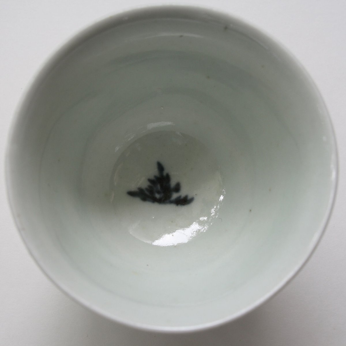S-14 古伊万里 KOIMARI 染付人参文 広東形 蕎麦猪口 | imarimaru S-14 古伊万里 KOIMARI 染付人参文 広東形 蕎麦猪口 | imarimaru
